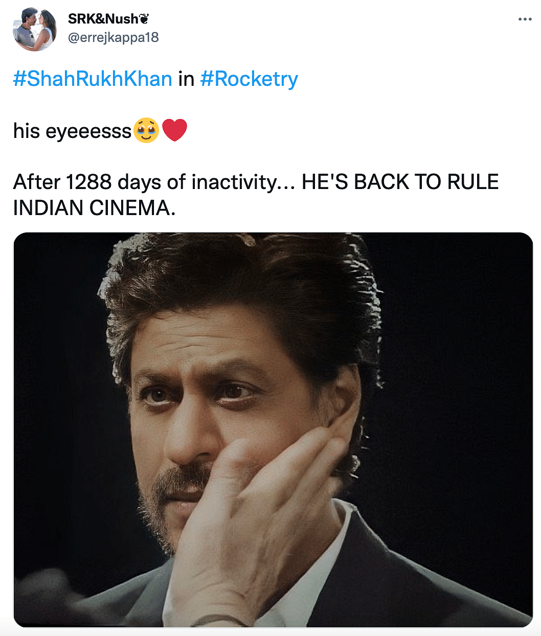 Shah Rukh Khan was last seen in Aanand L Rai's 'Zero'.