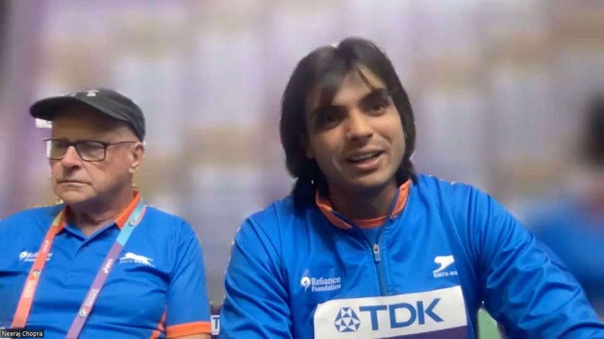'Very Happy', Says Neeraj Chopra After Winning Maiden World Championships Medal
