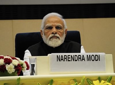 <div class="paragraphs"><p>New Delhi: Prime Minister Narendra Modi addresses during Arun Jaitley Memorial Lecture at Vigyan Bhawan in New Delhi on Friday, July 08, 2022. </p></div>