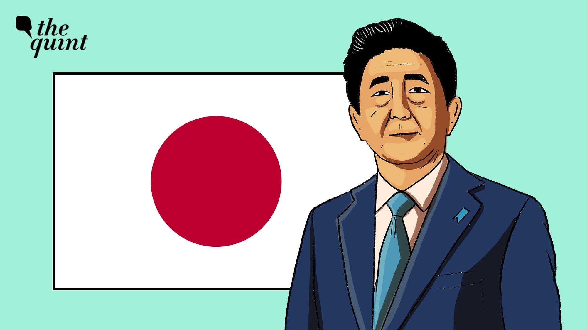 <div class="paragraphs"><p>Shinzo Abe.</p></div>