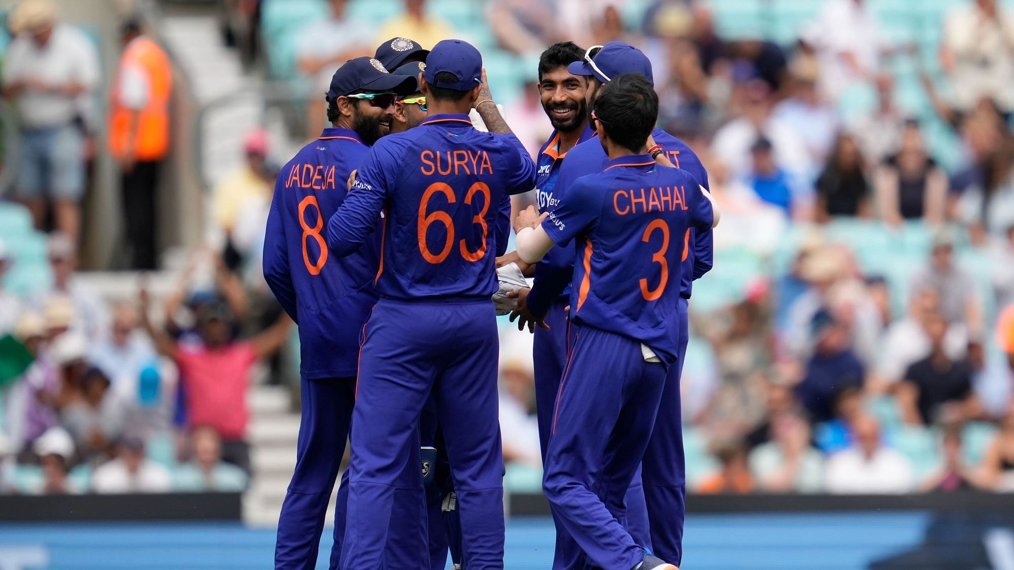 <div class="paragraphs"><p>Team India surpassed Pakistan in the latest ODI rankings following their win in the series opener against England at the Oval.&nbsp;</p></div>