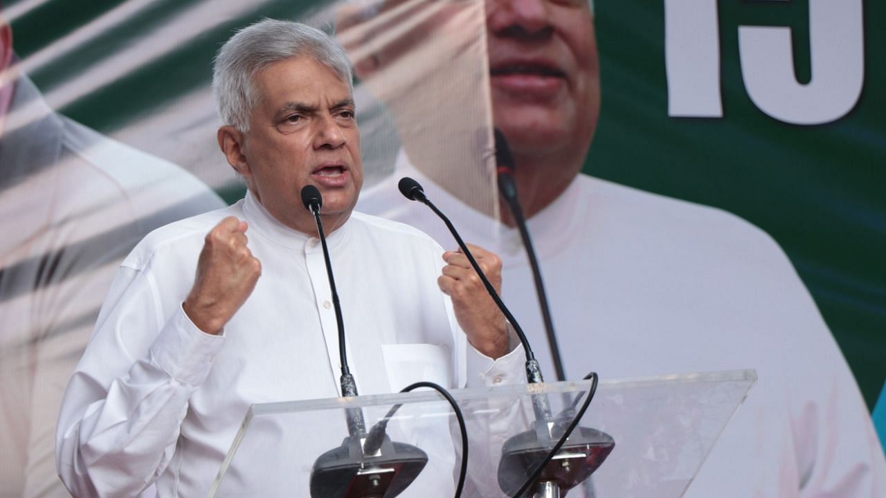 <div class="paragraphs"><p>Prime Minister Ranil Wickremesinghe has been appointed as the acting president of Sri Lanka, hours after President Gotabaya Rajapaksa fled the country on Wednesday, 13 July.</p></div>