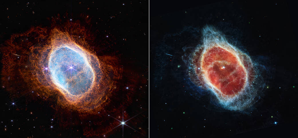The Webb’s use of the infrared light spectrum helps see cosmic dust and light from the “corners of the universe.”