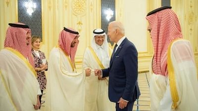 <div class="paragraphs"><p>Joe Biden, Saudi Crown Prince repair rupture with a fist bump.</p></div>