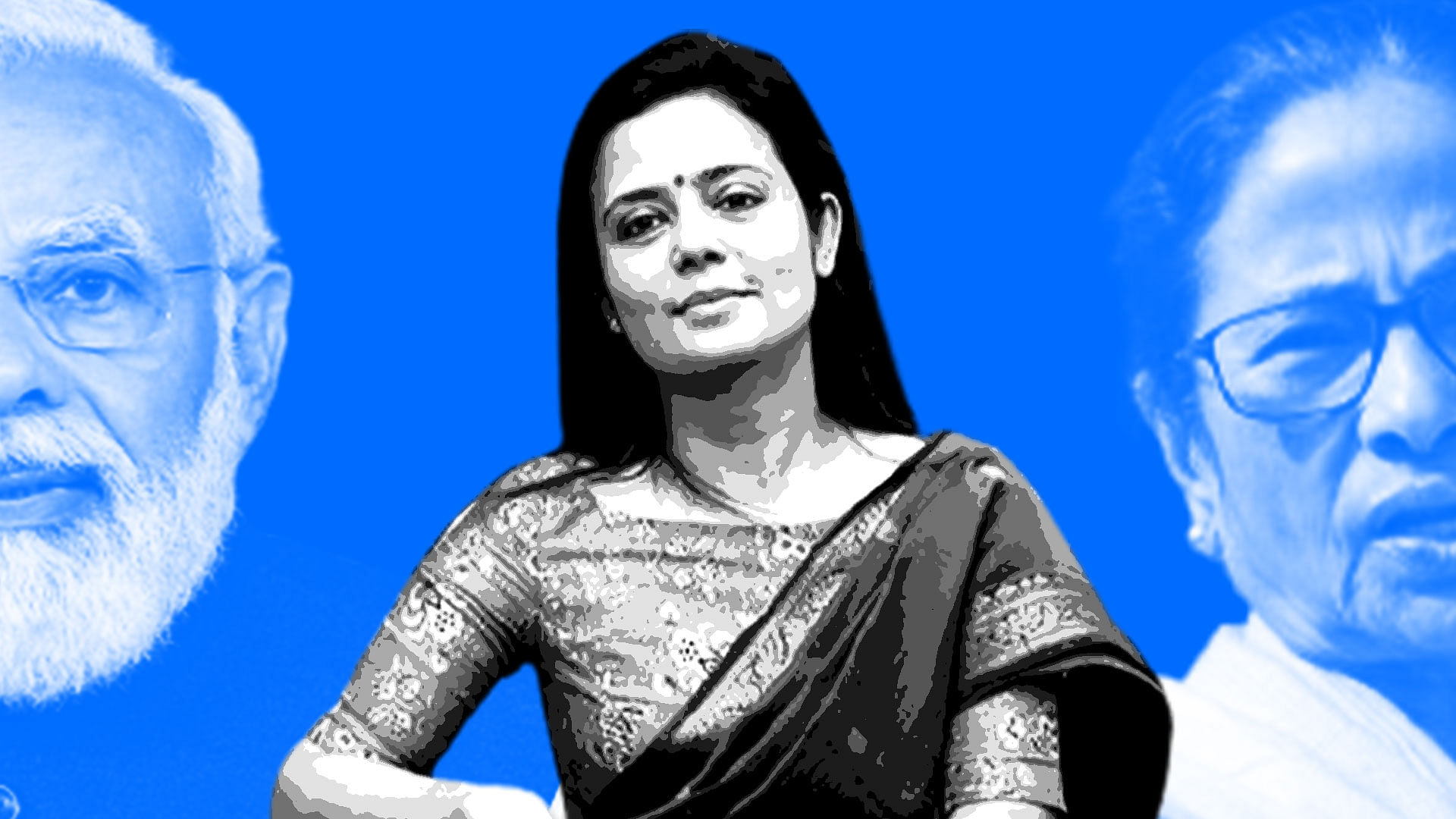 One of the first things you notice about Mahua Moitra is her