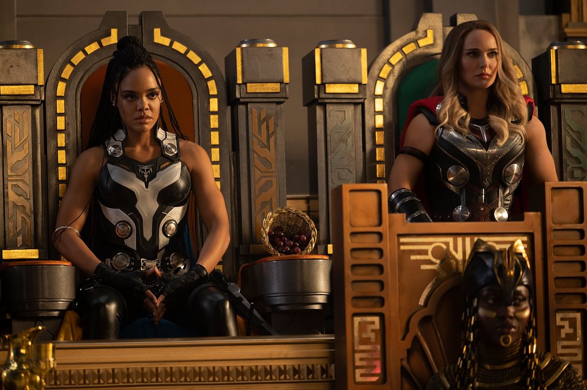 Chris Hemsworth and Natalie Portman are the perfect 'Thors', and oh, did I miss Tessa Thompson as (King) Valkyrie!