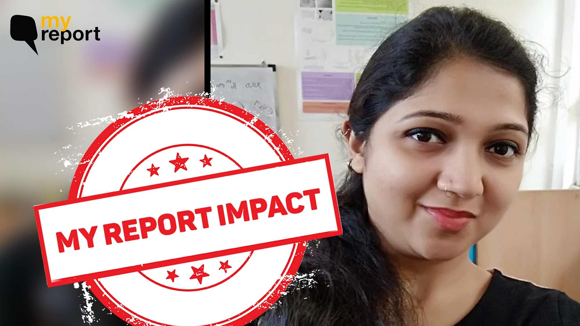 <div class="paragraphs"><p>Shreya Mittal got the stipend after her story was published by The Quint's My Report on 3 June 2022.</p></div>