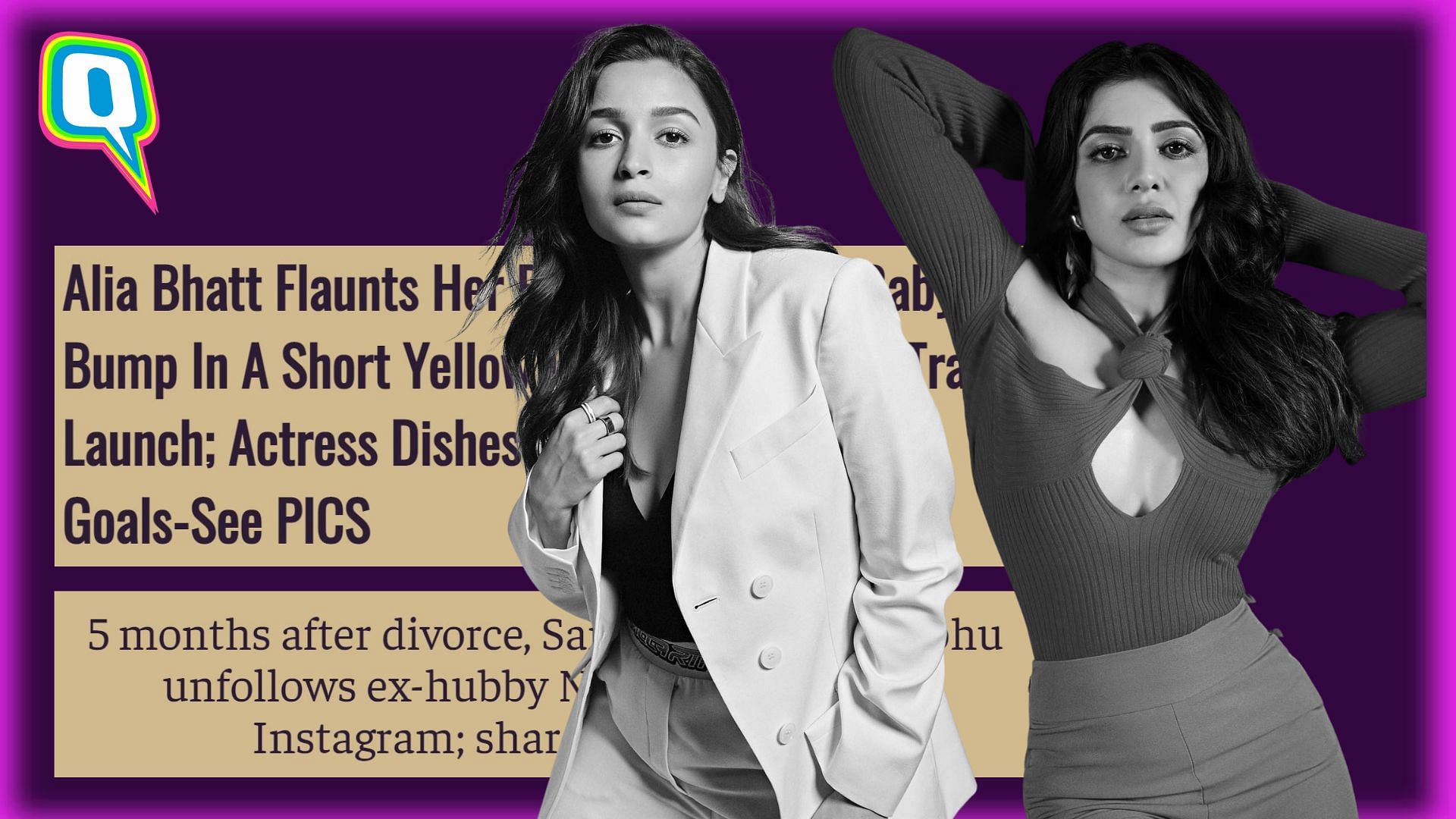 <div class="paragraphs"><p>Alia Bhatt and Samantha Ruth Prabhu are among the many women who deal with sexist reportage.</p></div>
