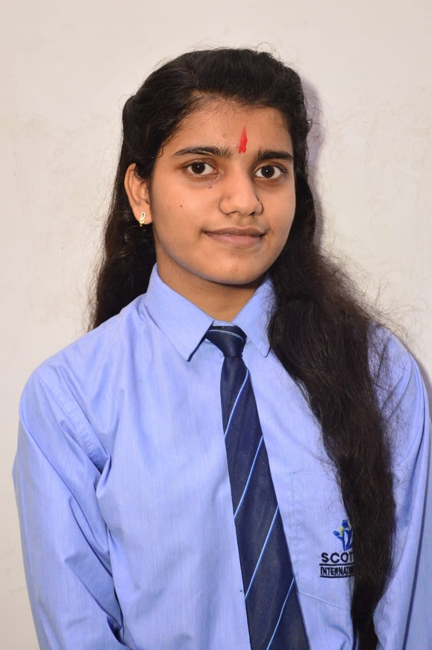 Diya, who is a student of Scottish International School in Shamli, has decided to study Science in class 11 and 12.
