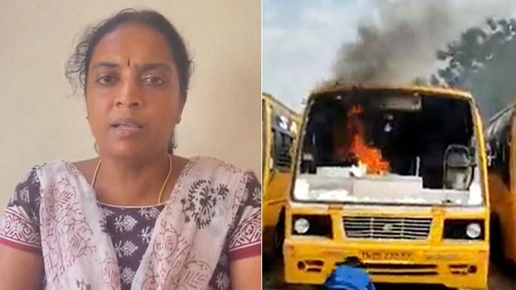 <div class="paragraphs"><p>School secretary Shanthi  blamed the deceased student's mother for the violence that broke out in Tamil Nadu's&nbsp;Chinnasalem on Sunday, 17 July.</p></div>