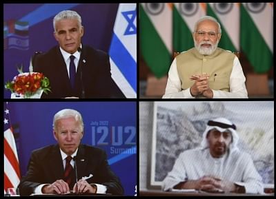 <div class="paragraphs"><p>New Delhi: Prime Minister Narendra Modi addressed the I2U2 virtual summit on Thursday, 14 July  2022. US President Joe Biden was also seen.</p></div>