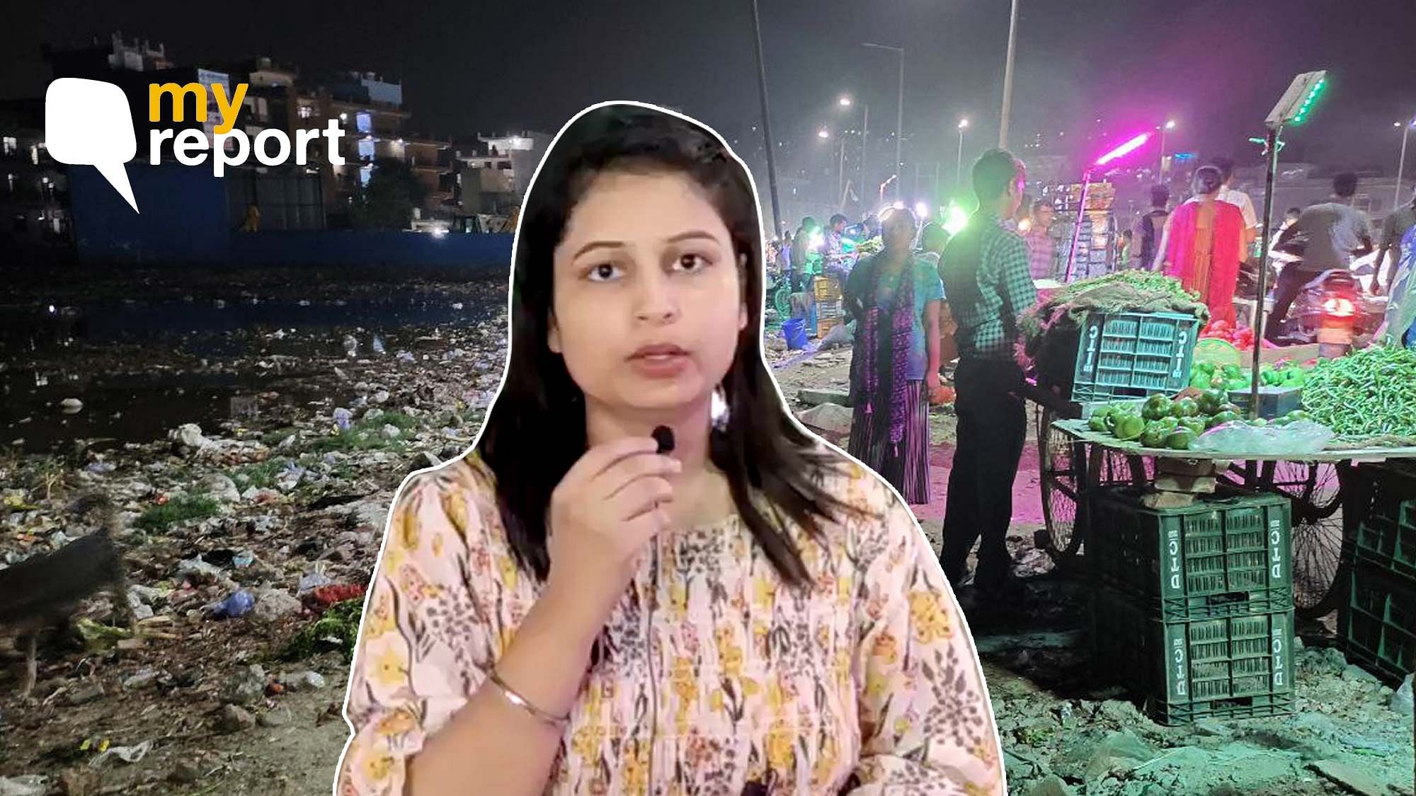 <div class="paragraphs"><p>Som Bazaar, an evening market, at Noida sector 44 is in thriving alongside filth.</p></div>