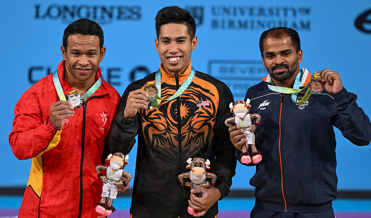 29-year-old Gururaja has won a bronze in the weightlifting event at the 2022 Commonwealth Games.