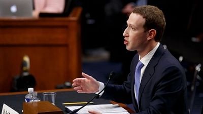 <div class="paragraphs"><p>Facebook CEO Mark Zuckerberg testifies at a joint hearing of the Senate Judiciary and Commerce committees on Capitol Hill.</p></div>