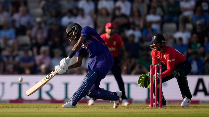 Hardik Pandya Hits Maiden Fifty as India Set England a 199-Run Target in  First T20I
