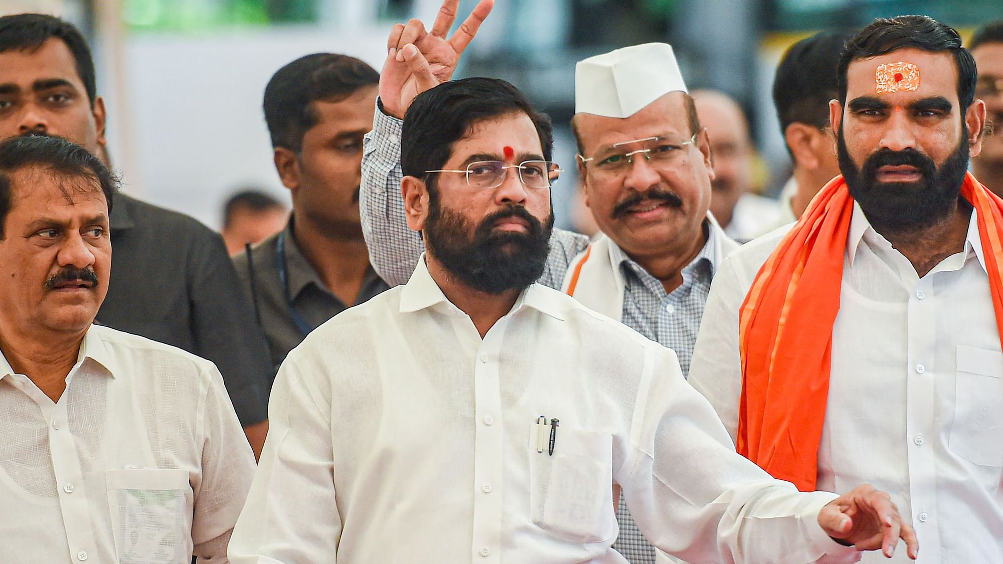 <div class="paragraphs"><p>Maharashtra CM Eknath Shinde's Cabinet Approved the proposal to change Aurangabad and Osmanabad cities'names.</p></div>