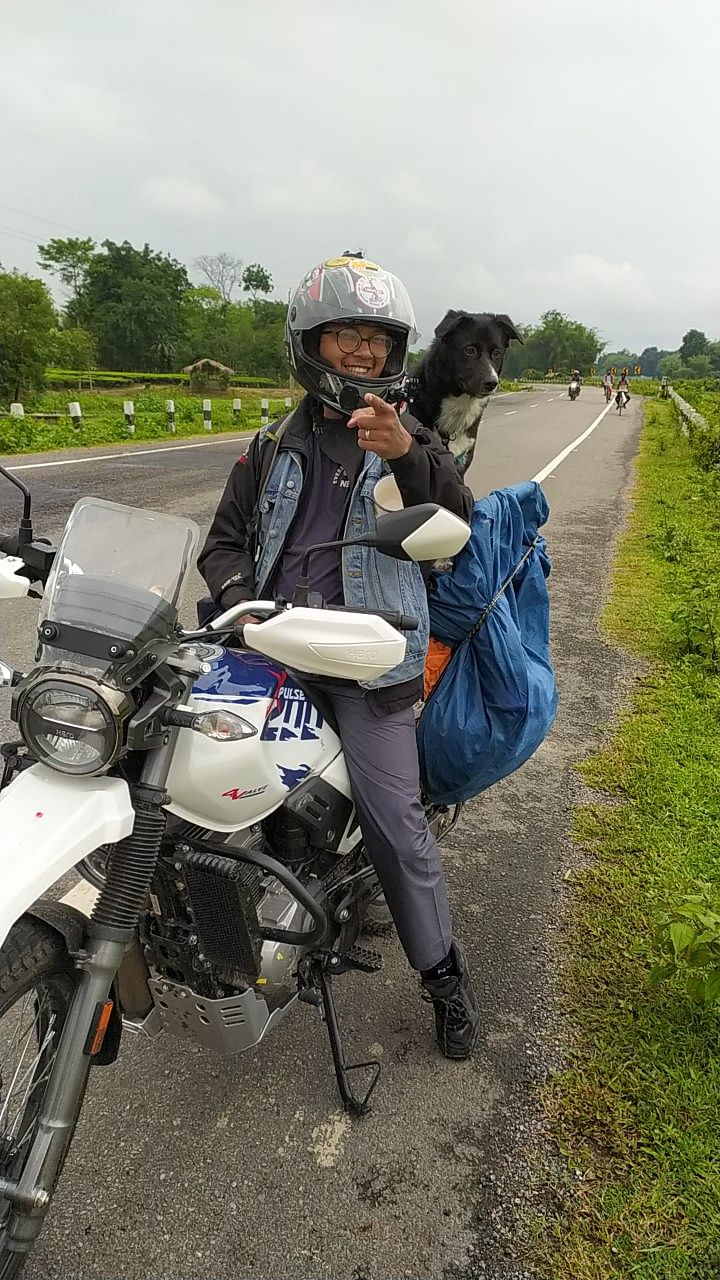 Bella-Chow have travelled for a distance of more than 6,000 km together.