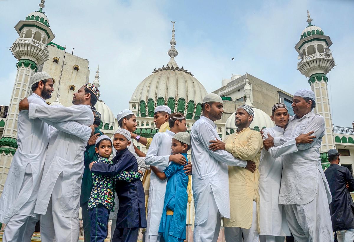 Here's a glimpse of how India observed the festival also known as Bakrid.
