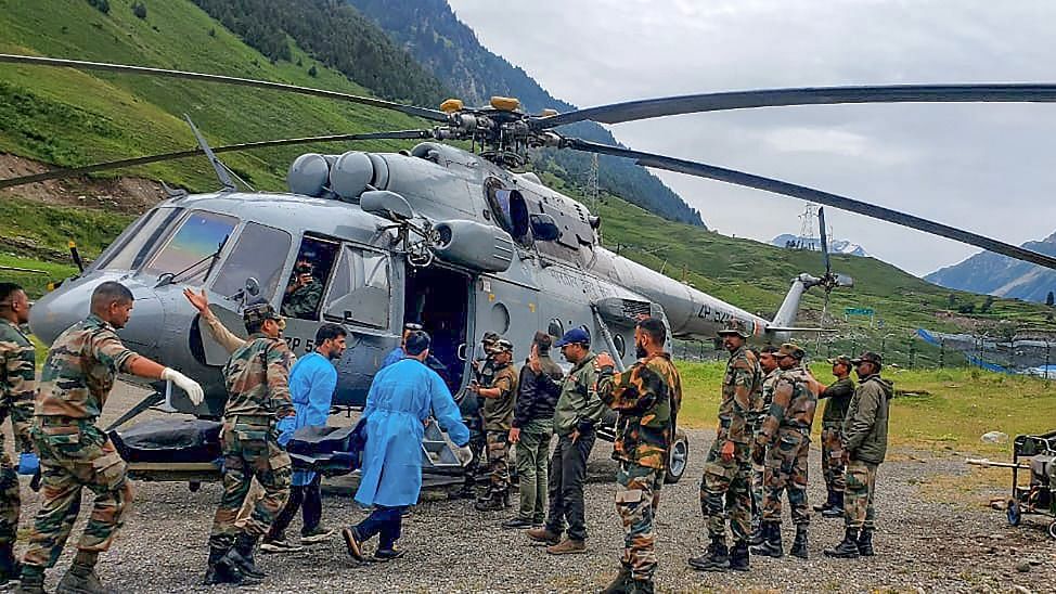 <div class="paragraphs"><p>Rescue operations are underway in Jammu and Kashmir as a cloudburst near the Amarnath caves resulted in the death of at least 16 people.</p></div>