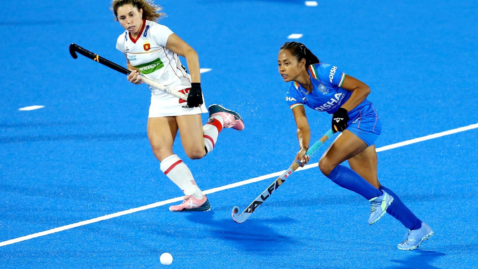 <div class="paragraphs"><p>India lost to Spain in the Women's Hockey World Cup.</p></div>