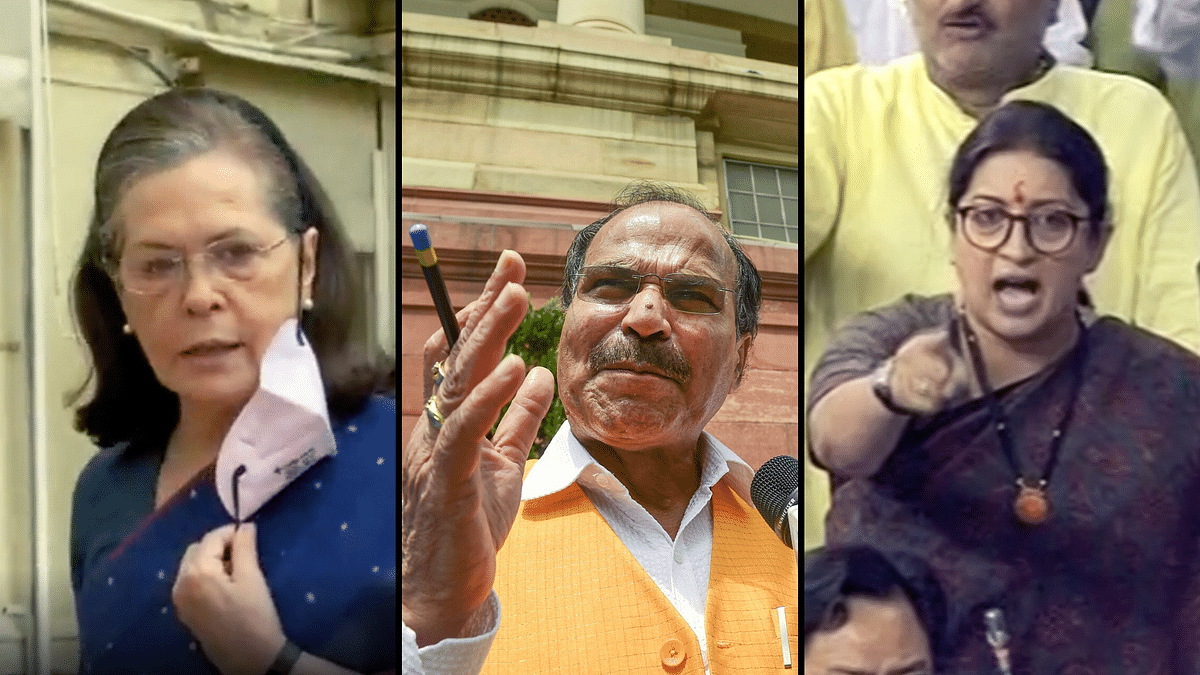 Sonia-Smriti Face-Off, BJP Rage: Top Updates in Adhir Ranjan 'Rashtrapatni' Row