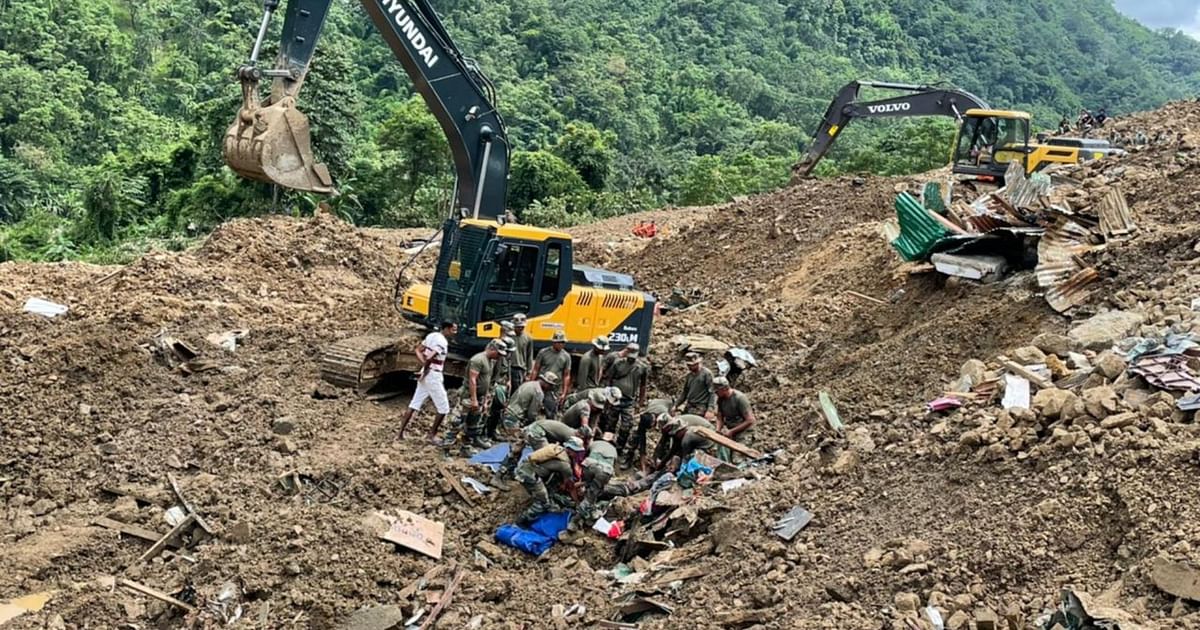 Noney Landslide Toll Rises to 25, Manipur CM Says 'Situation in Tupul Serious'