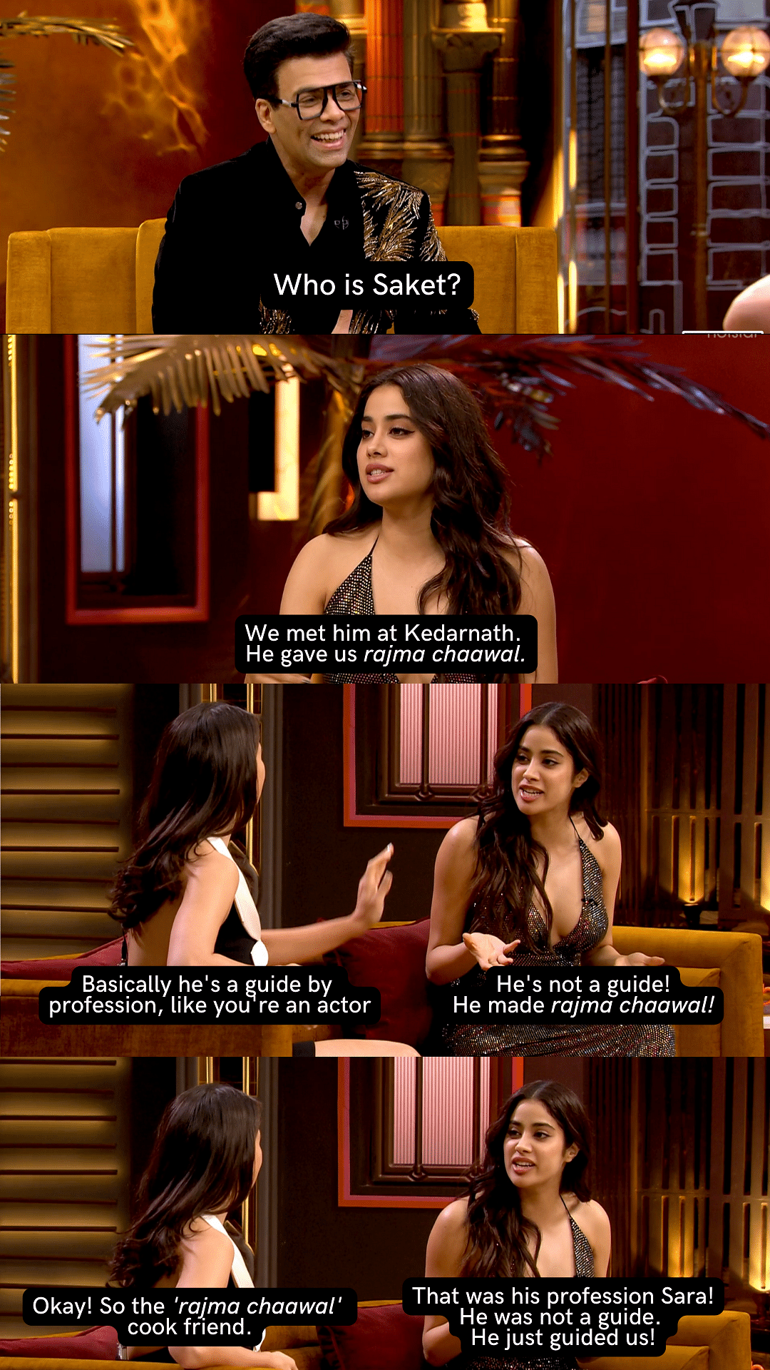 Sara Ali Khan and Janhvi Kapoor's friendship is hilarious and adorable.