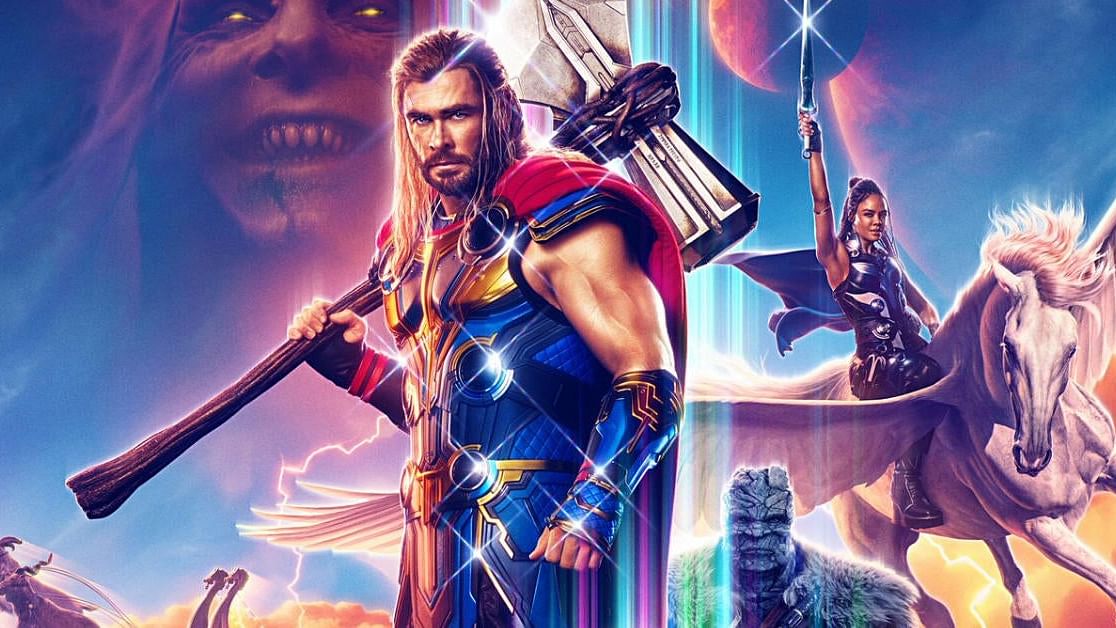 <div class="paragraphs"><p>A poster of <em>Thor: Love and Thunder</em>.</p></div>