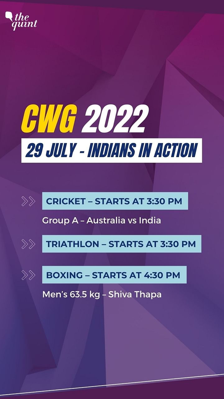 CWG 2022 Check out Day 1 schedule of India, as the Indian women's cricket team will be in action