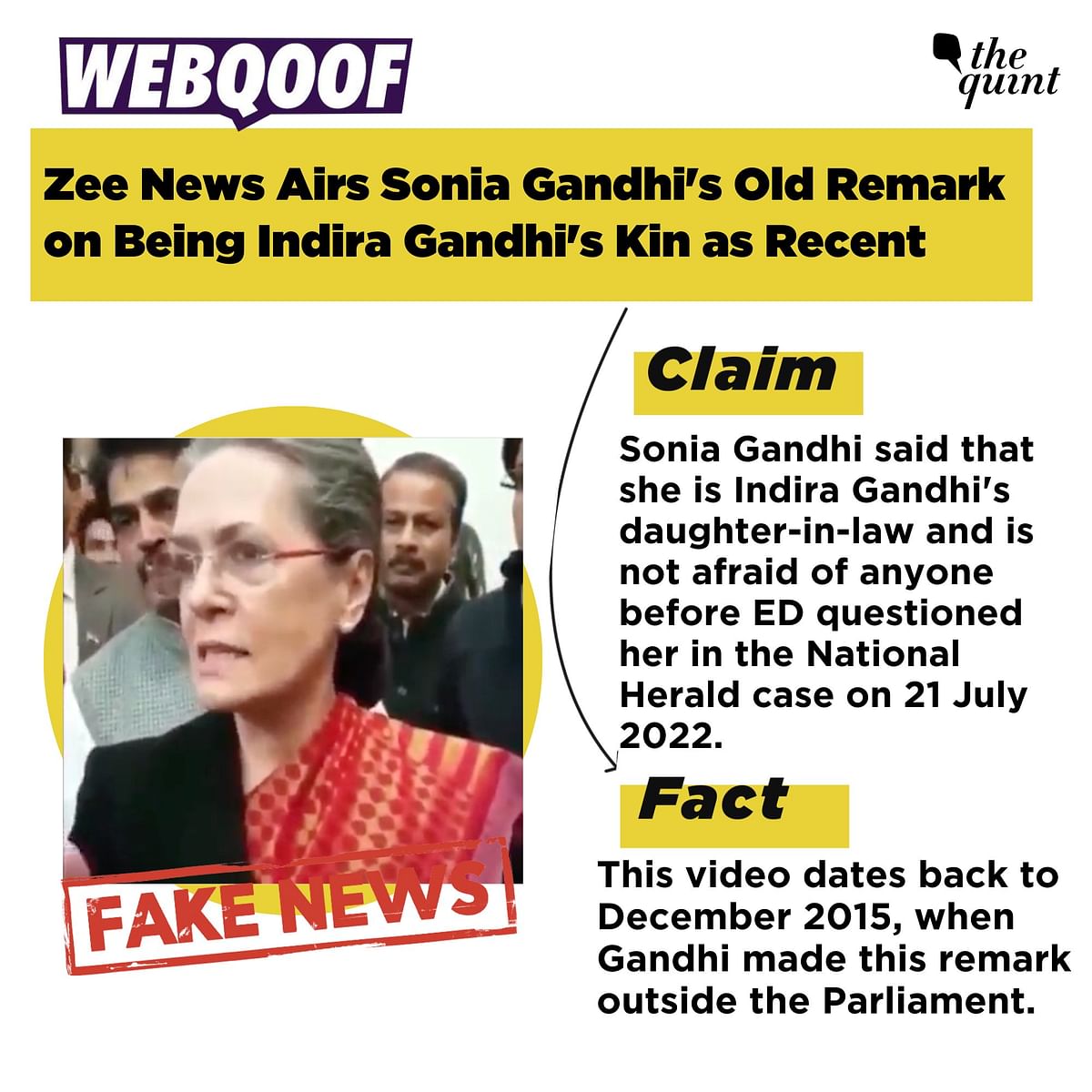 From controversy of Lucknow's LuLu mall to an old video of Sonia Gandhi, here's what misled the public this week. 