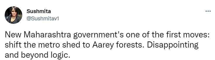 In 2020, the Uddhav Thackeray government declared 600 acres of Aarey Colony as a 'reserve forest'.