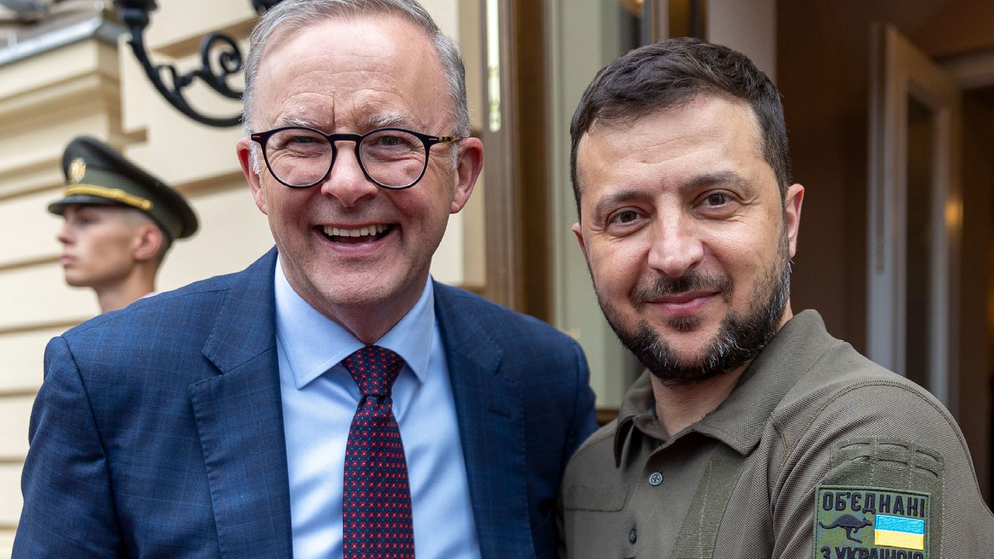 <div class="paragraphs"><p>Anthony Albanese and Volodymyr Zelenskyy</p></div>
