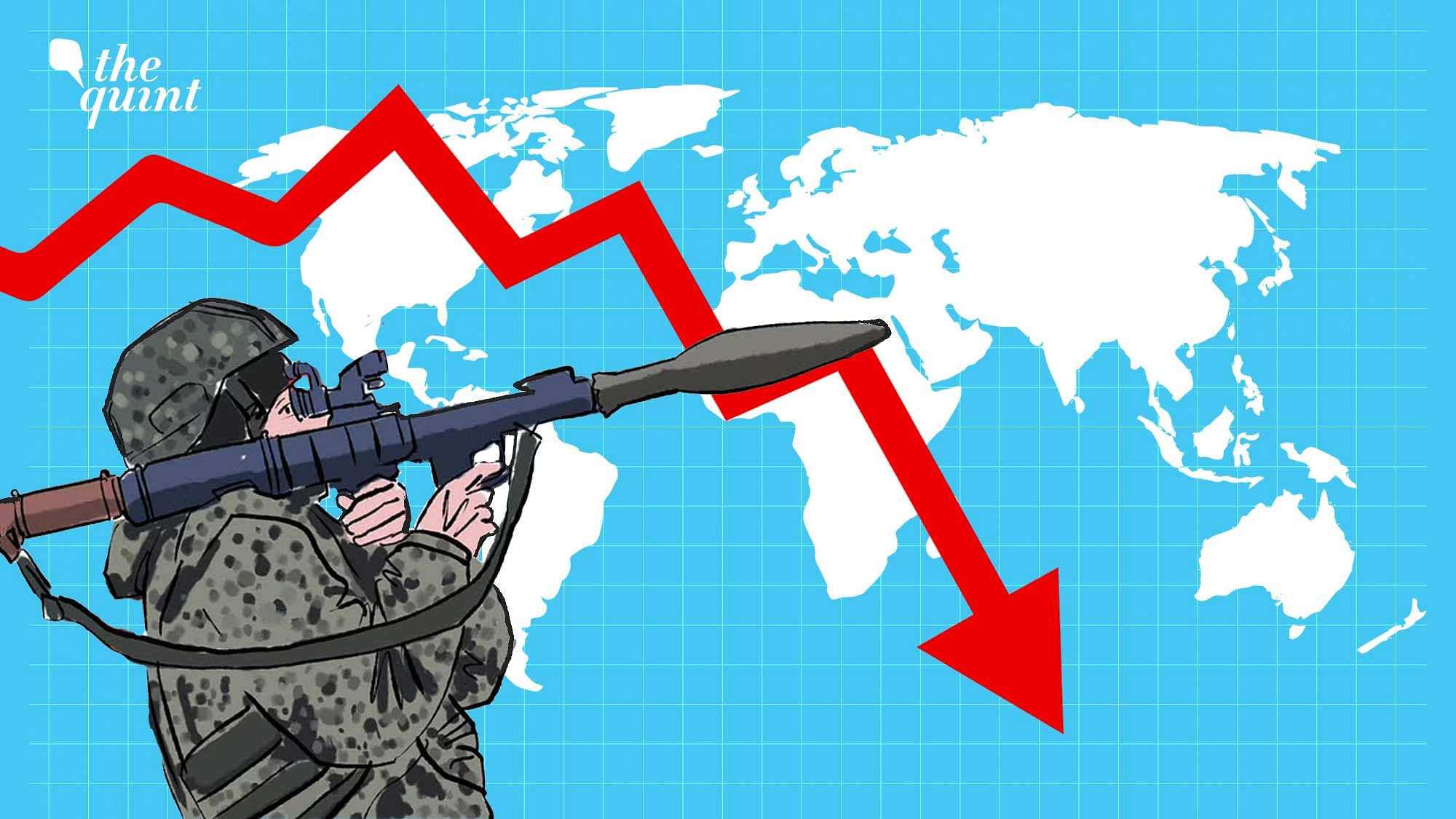 <div class="paragraphs"><p>As the Russia-Ukraine war goes on with sanctions and the like, global growth is projected to slow from an estimated 6.1% in 2021 to 3.6% in 2022 and 2023</p></div>