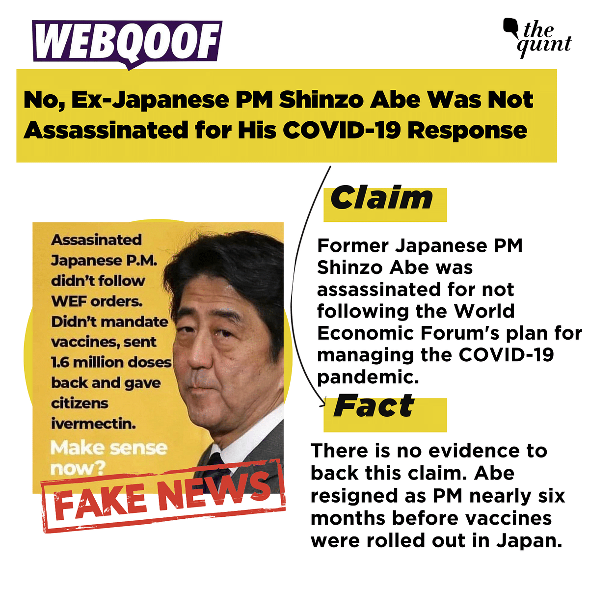 From an unrelated video linked to PM Modi to Shinzo Abe's murder claims, here's what misled the public this week. 