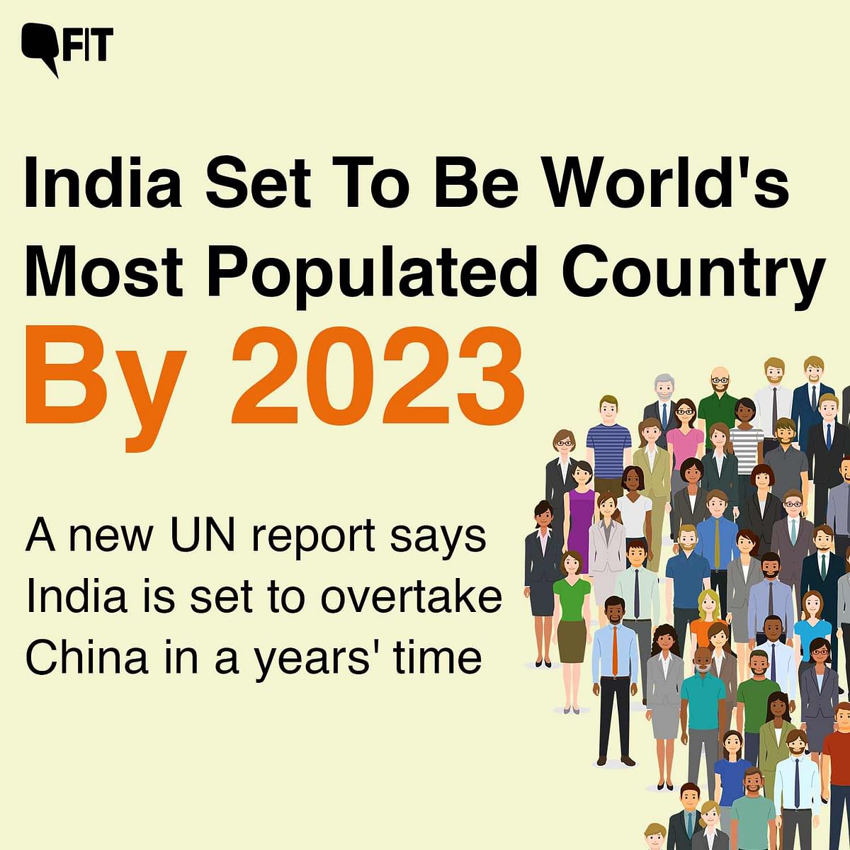 India's population will soon overtake China's, as per the UN report, but at the cost of female fertility.