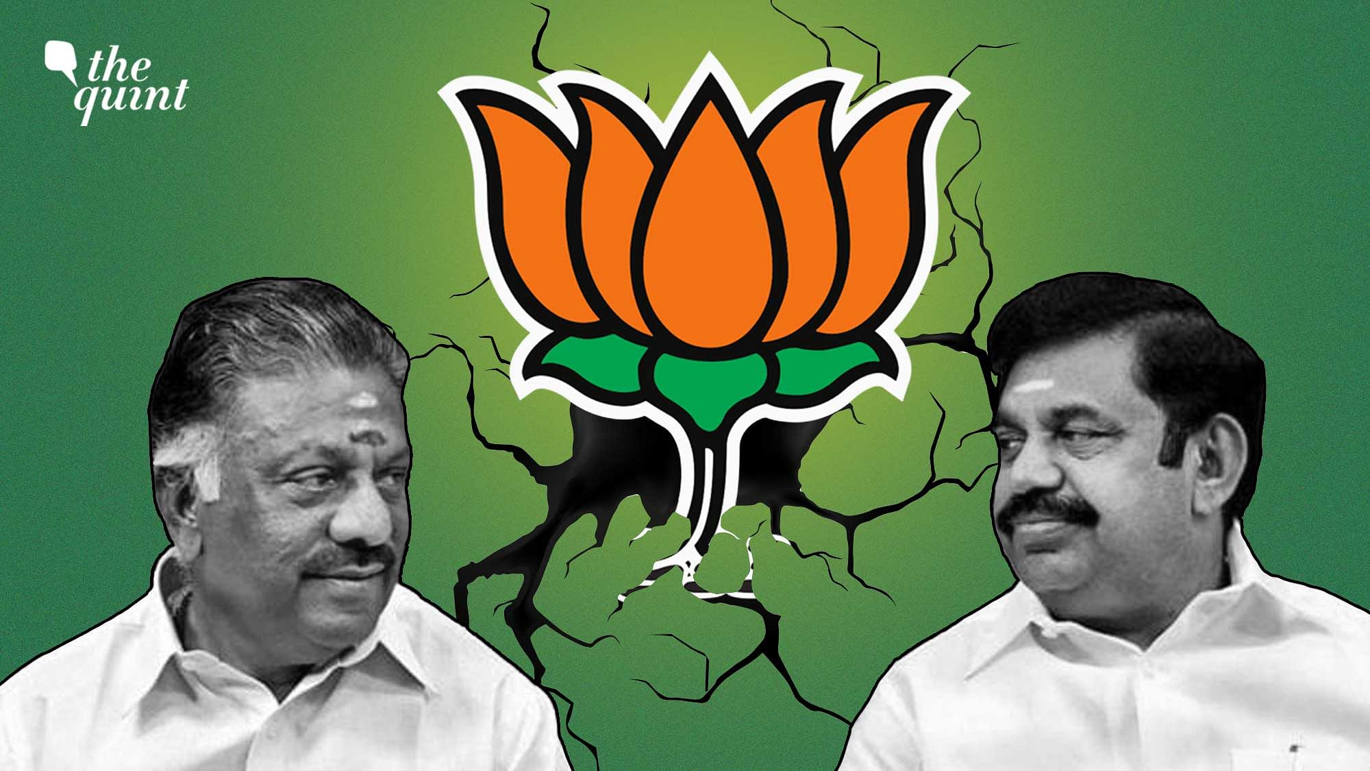 <div class="paragraphs"><p>In the leadership war between O Panneerselvam and Edappadi K Palaniswamy, the BJP sees both a crisis and an opportunity.</p></div>