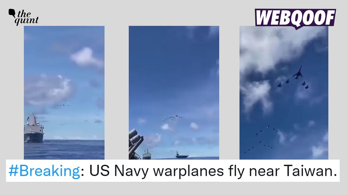 Old Video of Military Aircraft Linked to Nancy Pelosi’s Recent Taiwan Visit