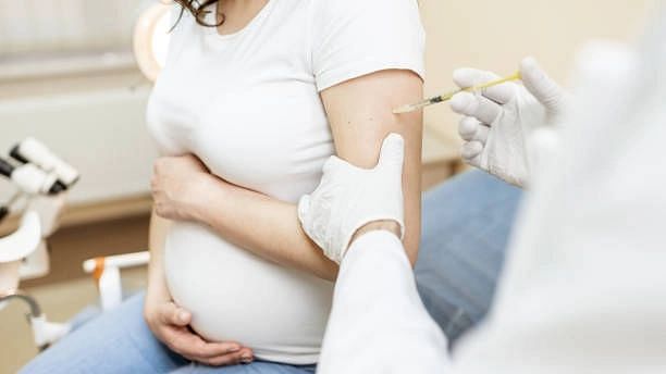 <div class="paragraphs"><p>This study brings attention to the fact that vaccination rates among pregnant people continue to be lower than that of non-pregnant people of reproductive age.</p></div>