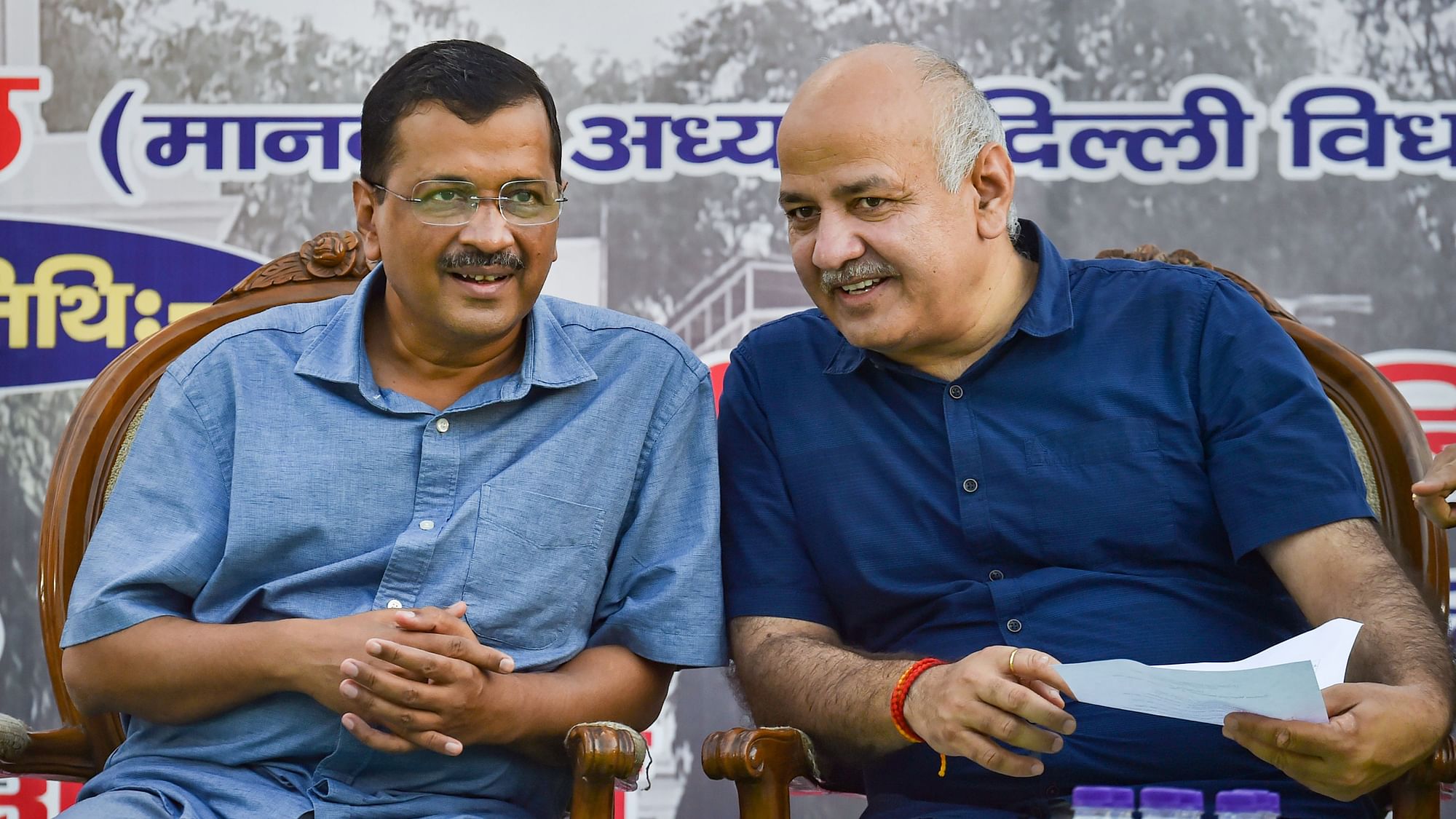 <div class="paragraphs"><p>At a press conference at the Delhi Secretariat, Manish Sisodia claimed there are two models of governance.</p></div>