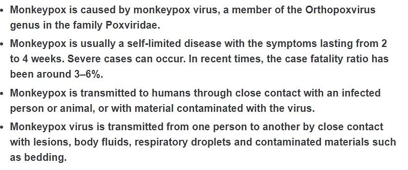 The viral post makes several misleading claims about monkeypox like it being airborne, similar to herpes, etc.