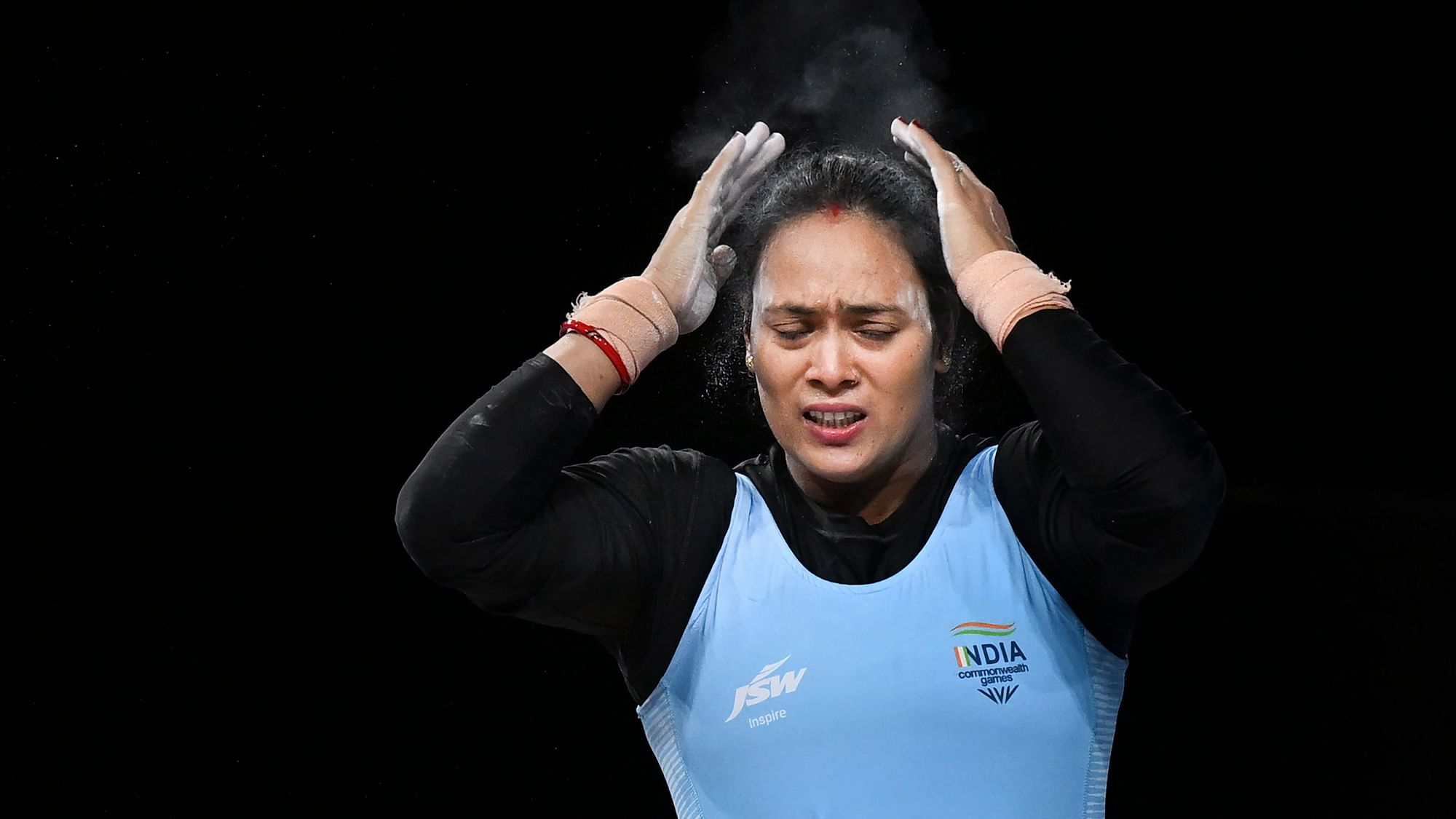 <div class="paragraphs"><p>Indian weightlifter Punam Yadav in action at CWG 2022.</p></div>