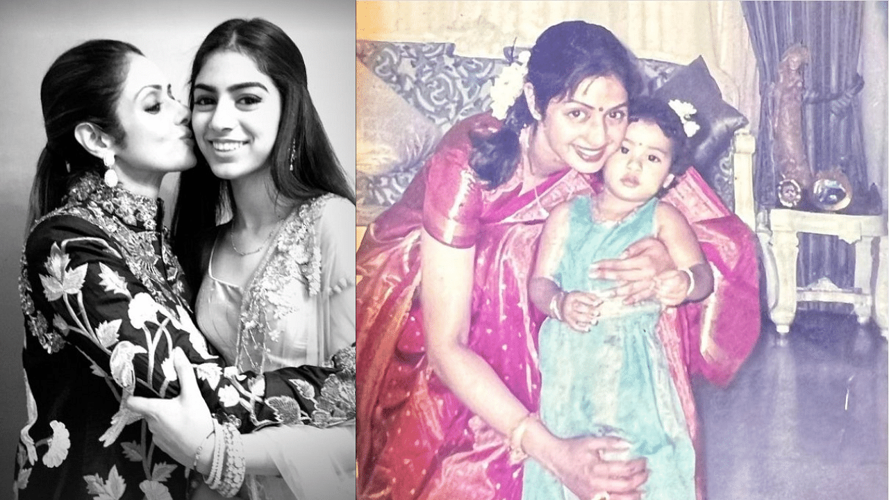 <div class="paragraphs"><p>Janhvi Kapoor and Khushi Kapoor share pictures with Sridevi.</p></div>