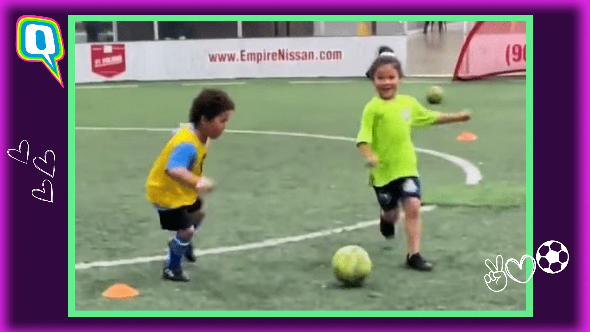 <div class="paragraphs"><p>Lillian is impressing everyone on the internet with her amazing football skills.&nbsp;</p></div>