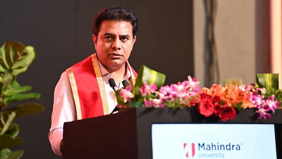 <div class="paragraphs"><p>KT Rama Rao claimed that the state's 'Rythu Bandhu' investment support scheme is a role model even for the Centre.</p></div>