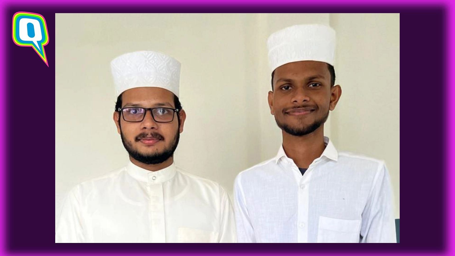 <div class="paragraphs"><p>Mohammed Basith M and Mohammed Jabir, the students who won the quiz on Ramayana </p></div>