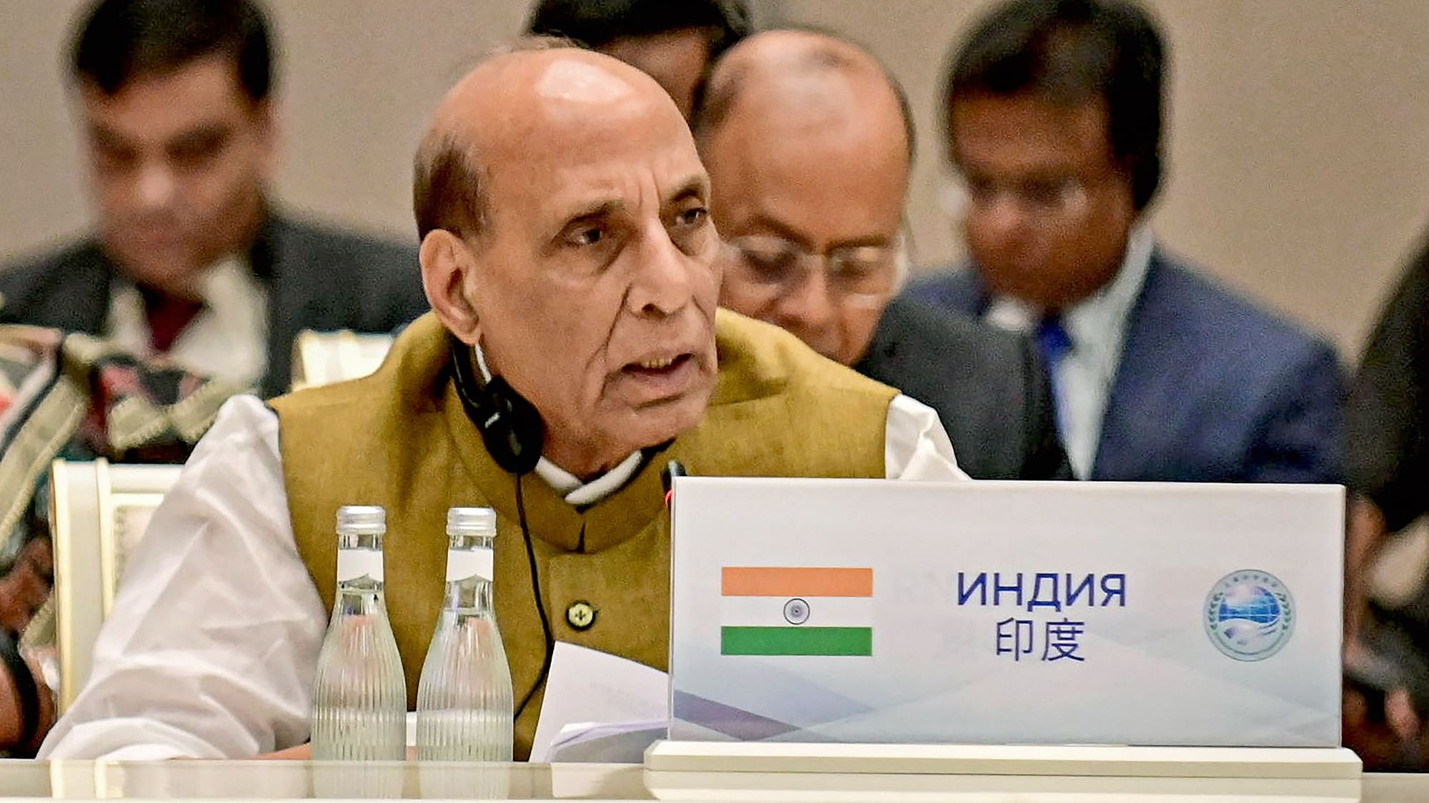 <div class="paragraphs"><p>"India reiterates its resolve to fight all forms of terrorism," Rajnath Singh said.</p></div>