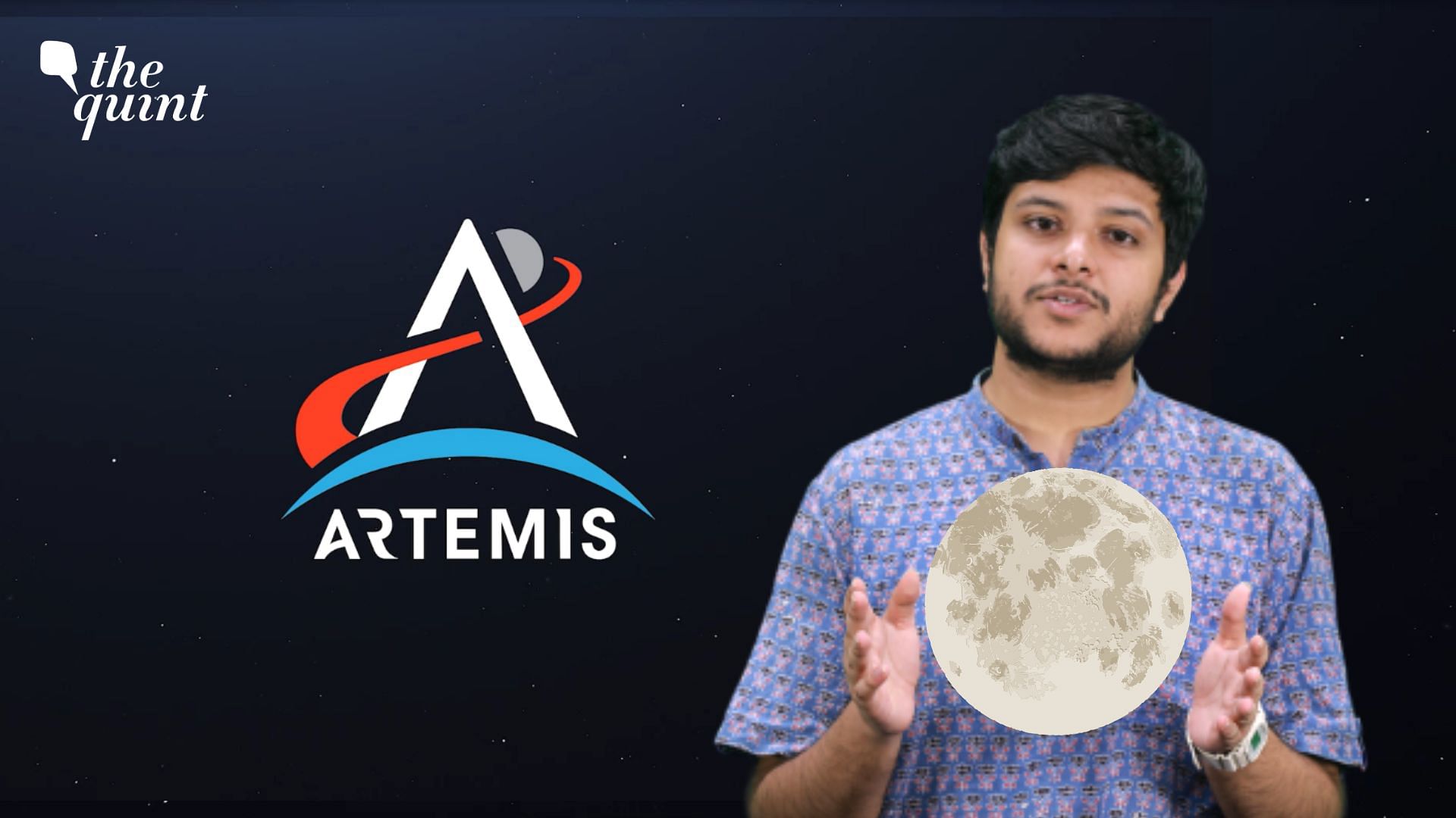 <div class="paragraphs"><p>Now, 50 years later, NASA is once again sending people to the Moon with Apollo's successor, <a href="https://www.thequint.com/topic/artemis">Artemis</a>.</p></div>
