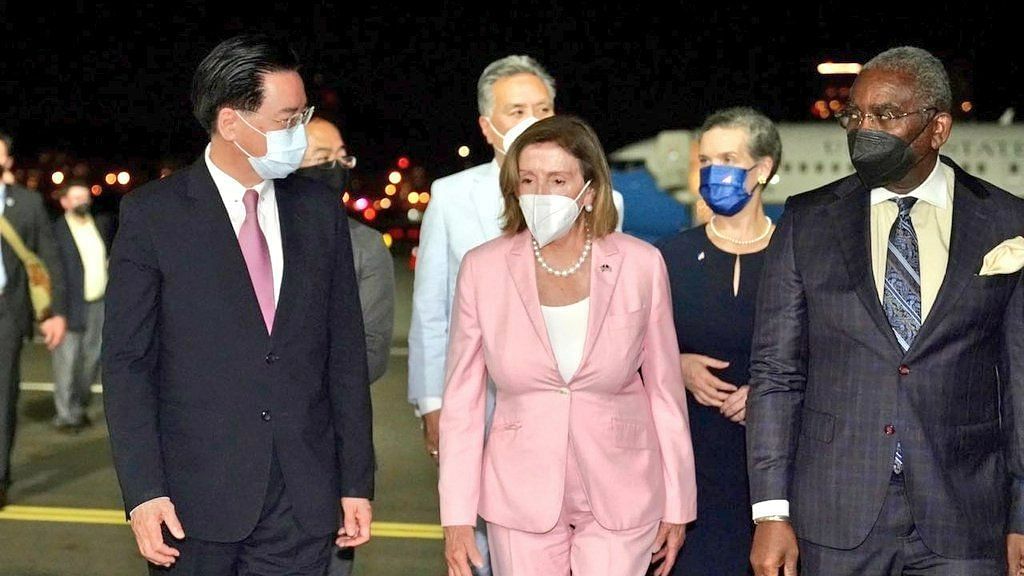 <div class="paragraphs"><p>US House Speaker Nancy Pelosi arrived in Taipei, Taiwan on Tuesday, 2 August.&nbsp;</p></div>