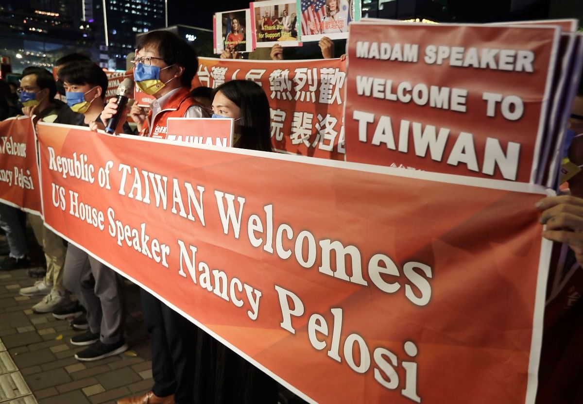 The last time such a high-ranking US official visited Taiwan was in 1997 with then-House Speaker Newt Gingrich.