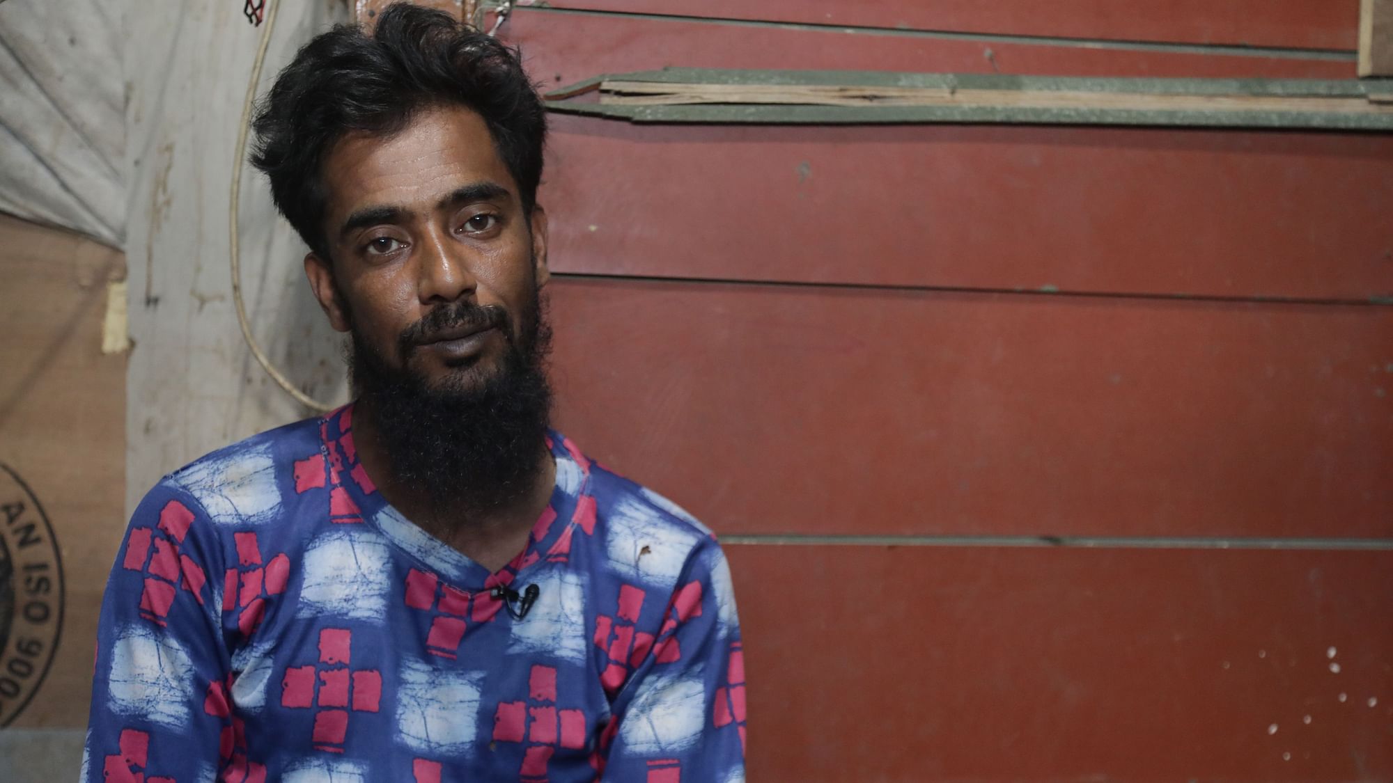 <div class="paragraphs"><p>Noor Kasim, a Rohingya refugee, at Delhi's Madanpur Khadar camp.</p></div>